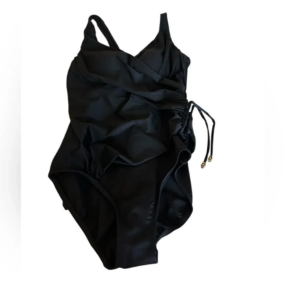 Miraclesuit®Eclat One Piece, Black size 8, NWOT